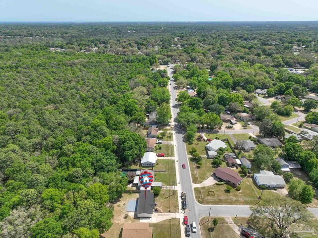 5686 Avondale Rd, Pensacola, FL 32526 - aerial view featuring a forest view