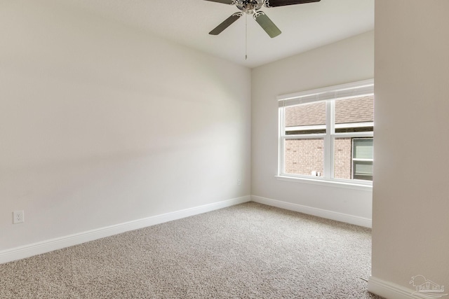 7822 Burnside Loop, Pensacola, FL 32526 - empty room featuring carpet floors and ceiling fan