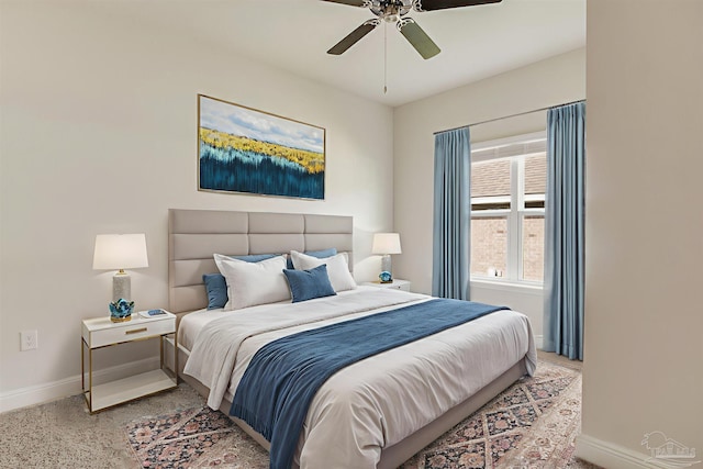 7822 Burnside Loop, Pensacola, FL 32526 - bedroom with baseboards and ceiling fan