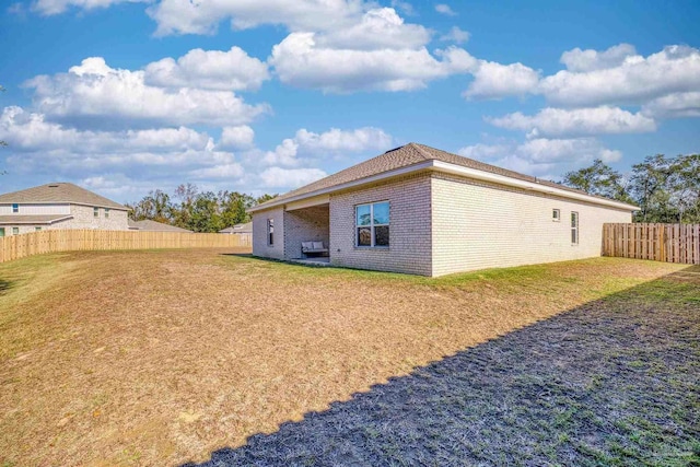 view of rear view of property