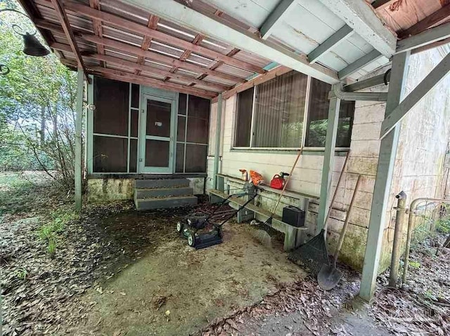 602 Coulter Ave, Cantonment, FL 32533 - view of patio featuring entry steps