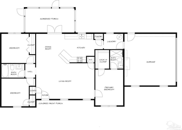 1548 Joseph Cir, Gulf Breeze, FL 32563 - floor plan