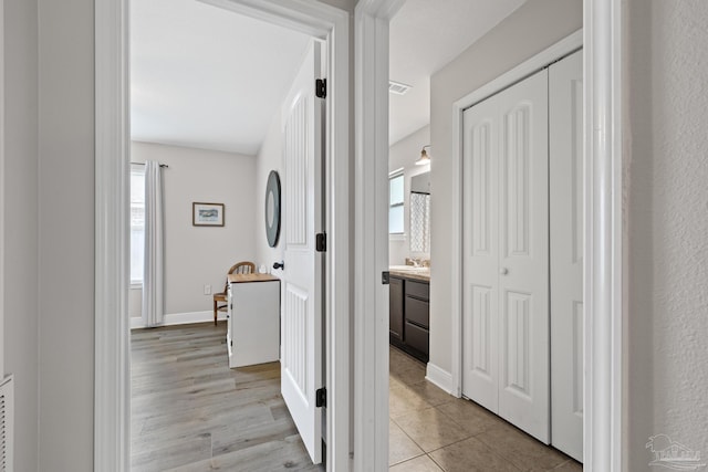 5613 Cane Syrup Cir, Pace, FL 32571 - corridor with baseboards