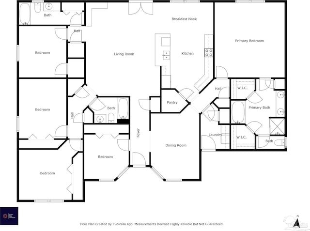 5613 Cane Syrup Cir, Pace, FL 32571 - home floor plan
