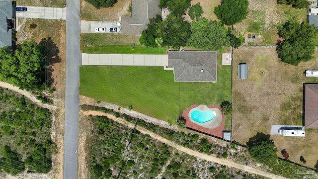 6742 Britt St, Navarre, FL 32566 - aerial view of a pool area