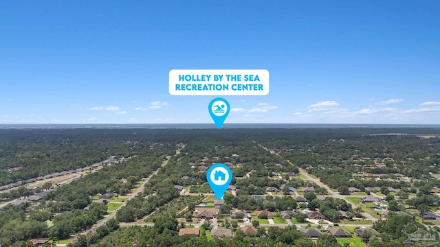 6742 Britt St, Navarre, FL 32566 - aerial view of a heavily wooded area