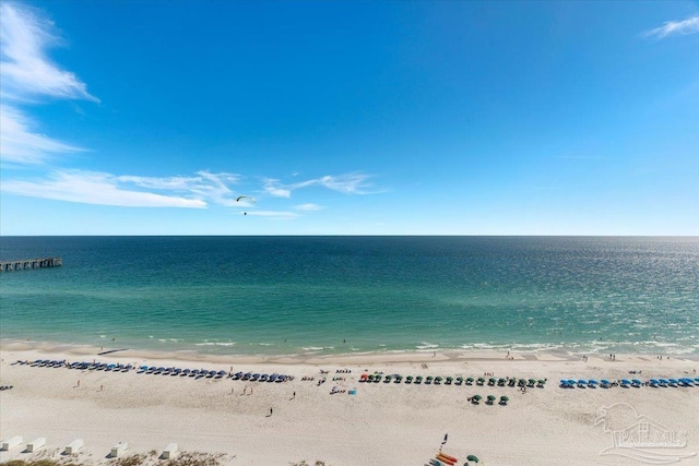 8499 Gulf Blvd Unit 1303, Navarre Beach, FL 32566 - water view featuring nearby beach