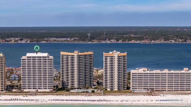 8499 Gulf Blvd Unit 1303, Navarre Beach, FL 32566 - bird's eye view of unending shoreline