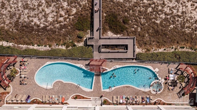 8499 Gulf Blvd Unit 1303, Navarre Beach, FL 32566 - view of swimming pool