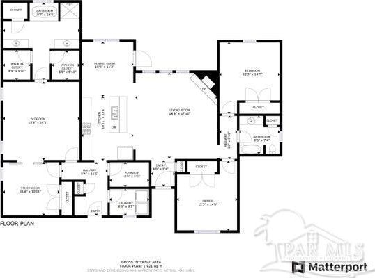 1516 Cadence Loop, Cantonment, FL 32533 - property floor plan