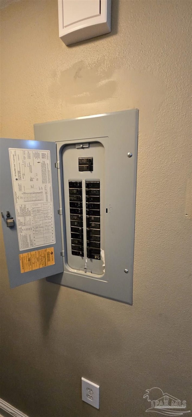 381 Euclid St, Pensacola, FL 32503 - utility room featuring electric panel