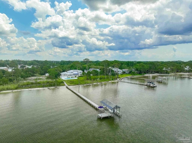 458 Parish Blvd, Mary Esther, FL 32569 - drone / aerial view of a nearby body of water