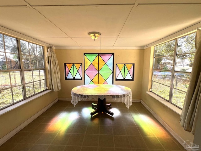 view of dining room