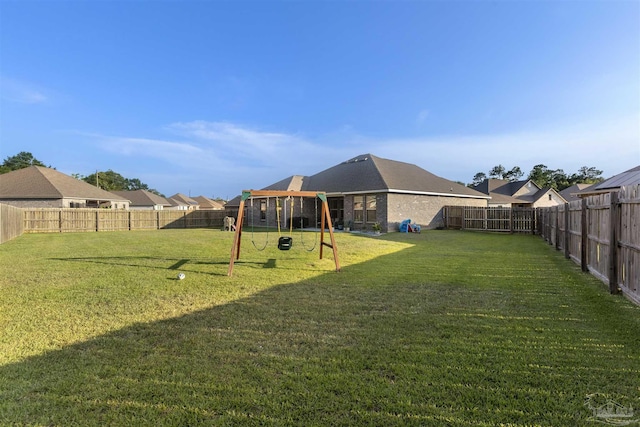 9938 Suwanee Ln, Pensacola, FL 32526 - view of yard with a playground