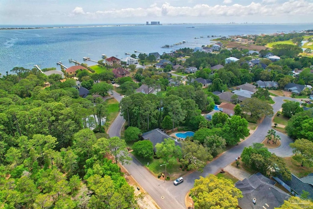 4200 Madura Rd, Gulf Breeze, FL 32563 - drone / aerial view featuring a water view