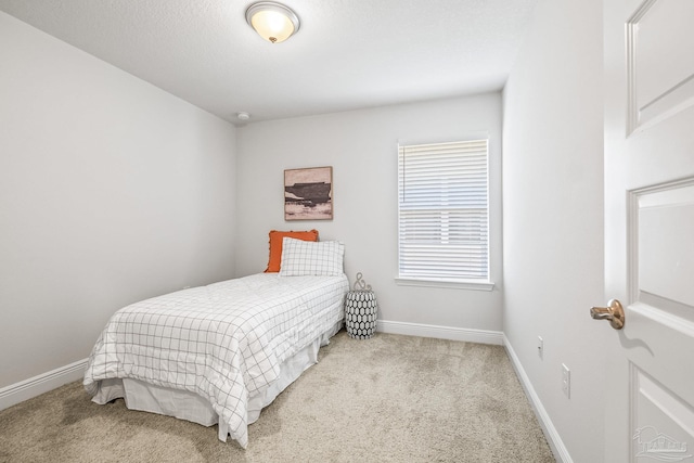 bedroom featuring carpet floors