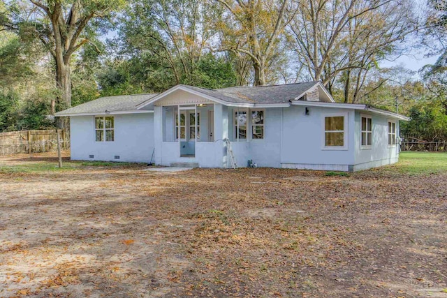 view of ranch-style house