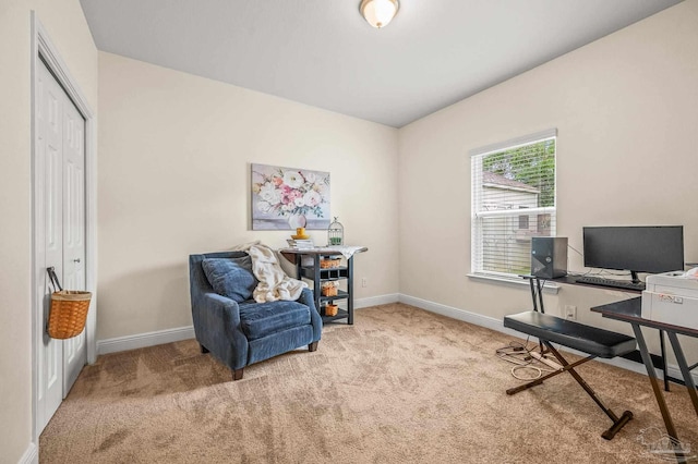 5409 Dalton Cir, Milton, FL 32570 - carpeted office featuring baseboards