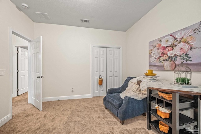 5409 Dalton Cir, Milton, FL 32570 - living area with light carpet and baseboards