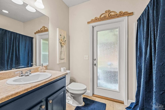 5409 Dalton Cir, Milton, FL 32570 - bathroom featuring vanity and tile patterned floors