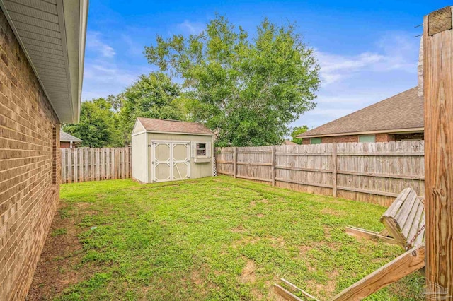5409 Dalton Cir, Milton, FL 32570 - fenced backyard with a storage unit