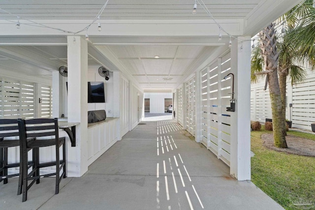 view of hallway