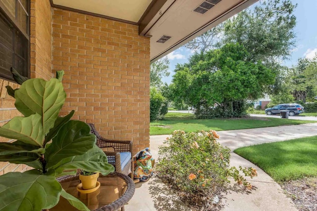 6031 Keating Rd, Pensacola, FL 32504 - view of patio