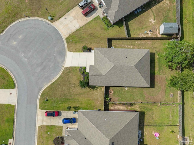 drone / aerial view