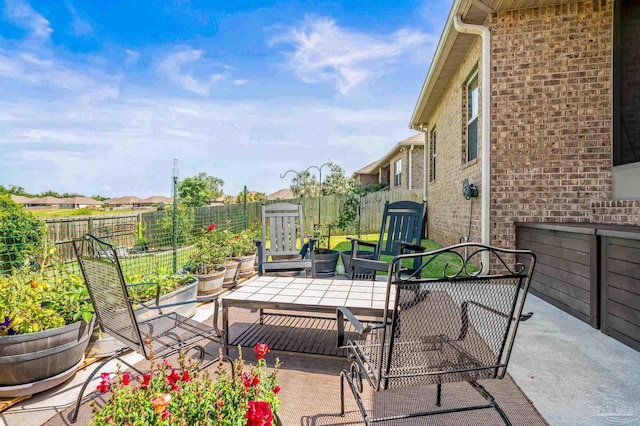 8056 Stream Ridge Rd, Pensacola, FL 32526 - view of patio featuring a fenced backyard