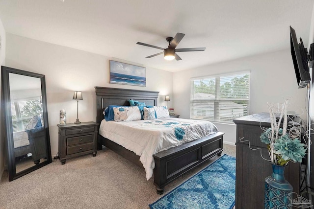 6173 Native Dancer Way, Pensacola, FL 32526 - bedroom featuring light colored carpet and a ceiling fan