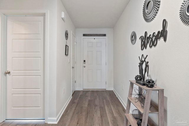 6173 Native Dancer Way, Pensacola, FL 32526 - foyer featuring dark wood-type flooring and baseboards