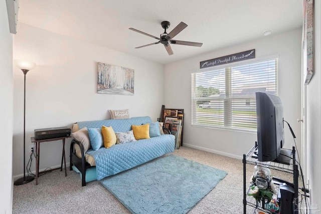 6173 Native Dancer Way, Pensacola, FL 32526 - bedroom featuring carpet and ceiling fan