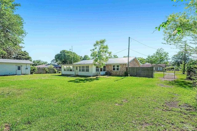 2382 Ryale Rd, Cantonment, FL 32533 - view of yard featuring central AC unit