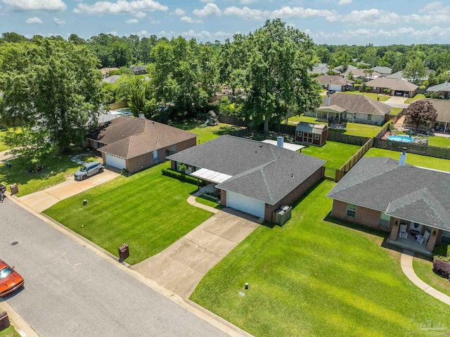 917 Broken Arrow Ln, Pensacola, FL 32533 - aerial view of residential area