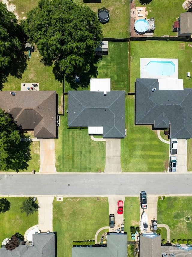 917 Broken Arrow Ln, Pensacola, FL 32533 - bird's eye view