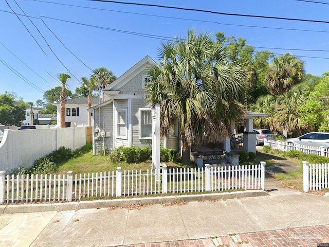 1306 Cervantes, Pensacola, FL 32501 - view of front of property featuring a fenced front yard
