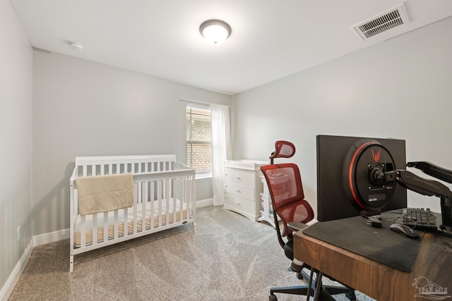 5726 Dunridge Dr, Pace, FL 32571 - carpeted bedroom featuring baseboards and a desk