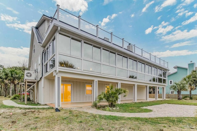 view of property with ac unit