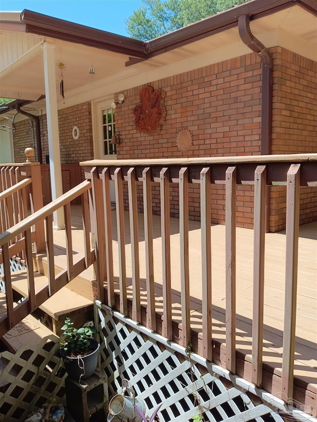 4801 Berryhill Rd, Milton, FL 32570 - view of wooden deck