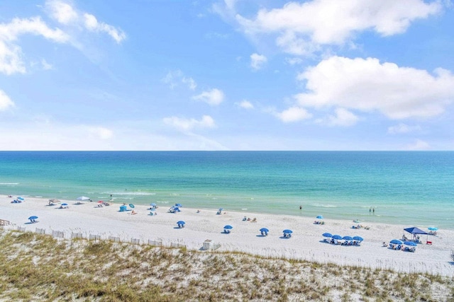 1600 Via Deluna Dr Unit 705E, Pensacola Beach, FL 32561 - view of water feature with a beach view