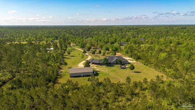 3720 Arbor Ridge Rd, Pace, FL 32571 - aerial view with a wooded view