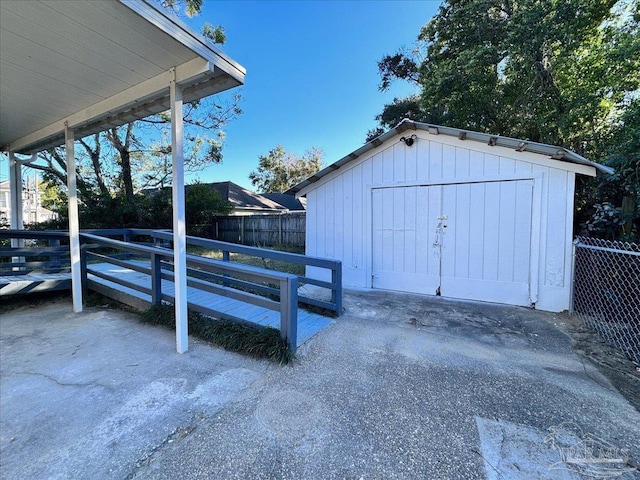 1007 W Wright St, Pensacola, FL 32501 - view of shed with fence
