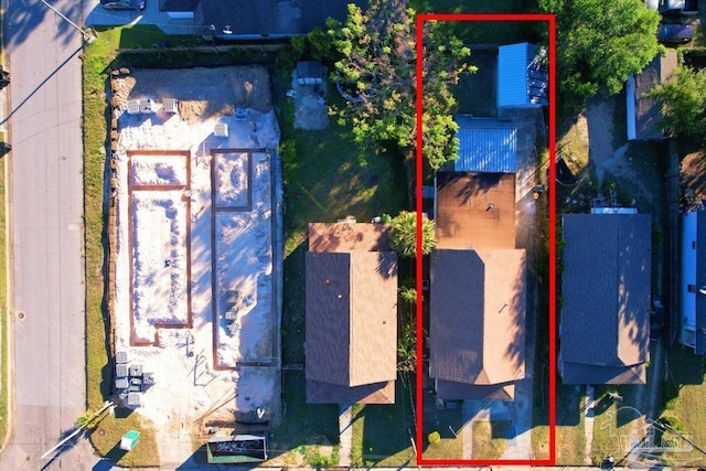 1007 W Wright St, Pensacola, FL 32501 - aerial view