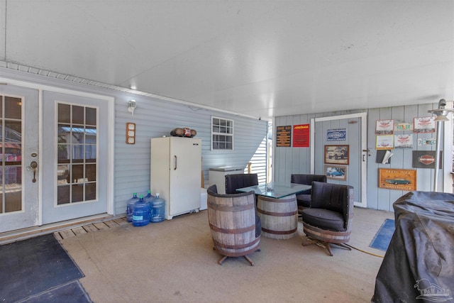 view of patio / terrace with french doors