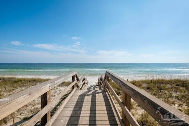 8425 Gulf Blvd Unit 206, Navarre Beach, FL 32566 - view of home's community featuring a beach view and a water view
