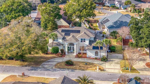 birds eye view of property featuring a residential view