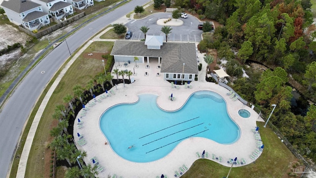 aerial view