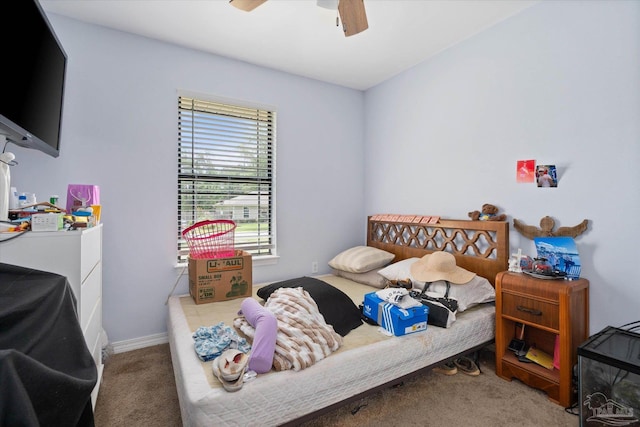 6819 Old W Ln, Milton, FL 32570 - bedroom with carpet flooring and ceiling fan