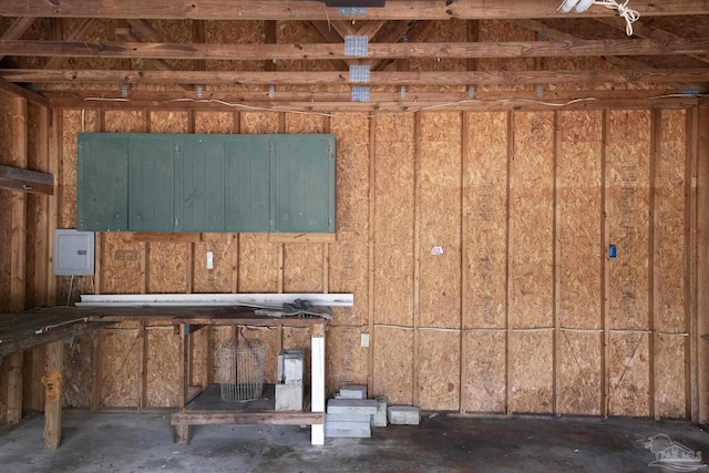 miscellaneous room featuring electric panel