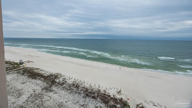 water view featuring a view of the beach